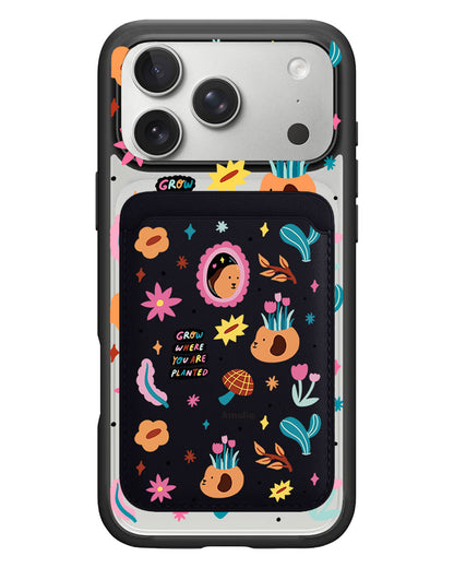iPhone Magnetic Wallet Case - Grow And Bloom