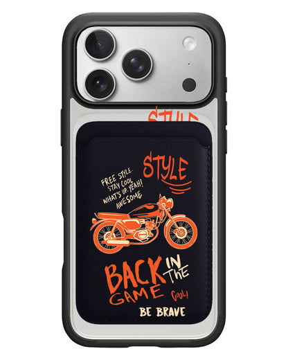 iPhone Magnetic Wallet Case - Back In The Game