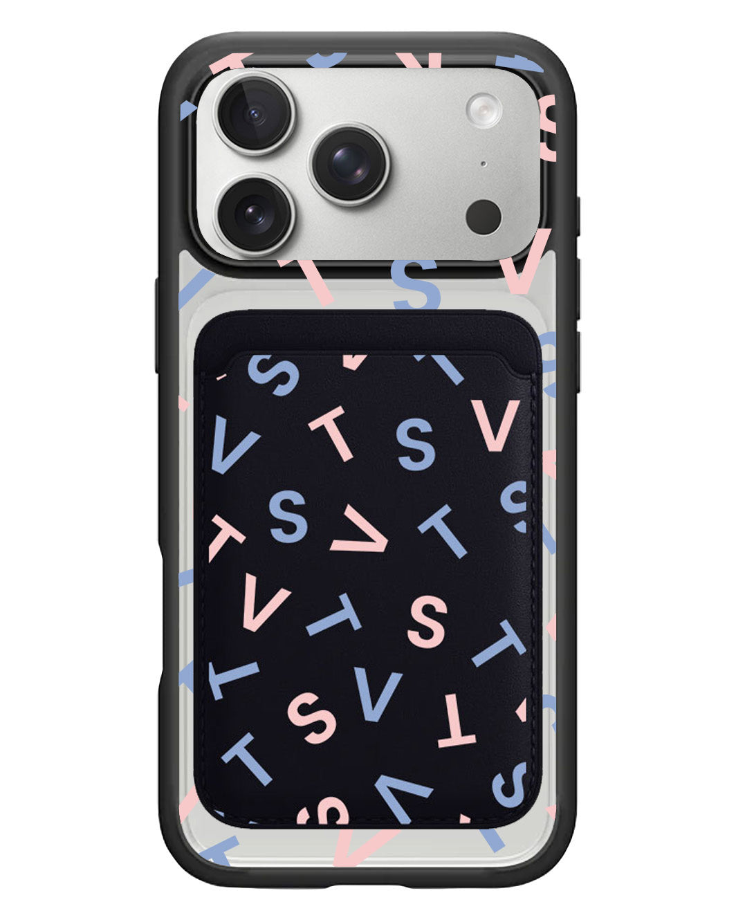 iPhone Magnetic Wallet Case - Seventeen Monogram