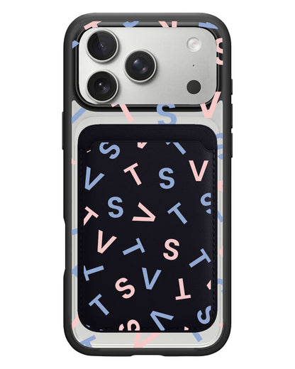 iPhone Magnetic Wallet Case - Seventeen Monogram