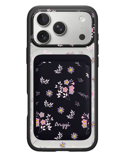 iPhone Magnetic Wallet Case - Cherry Blossom