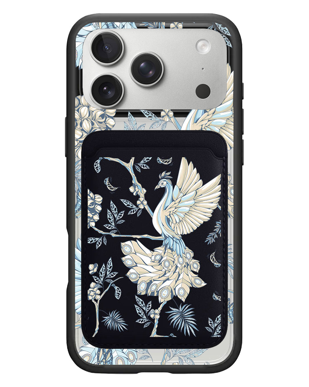 iPhone Magnetic Wallet Case - Peacock 5.0