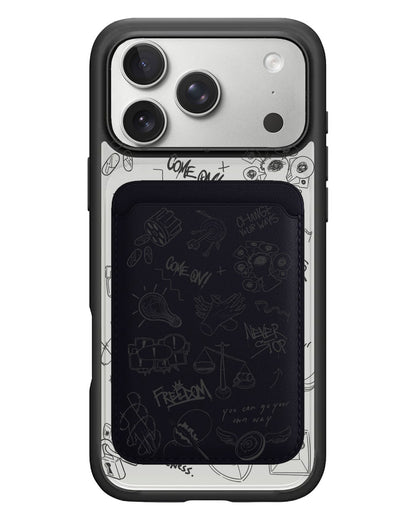 iPhone Magnetic Wallet Case - Freedom