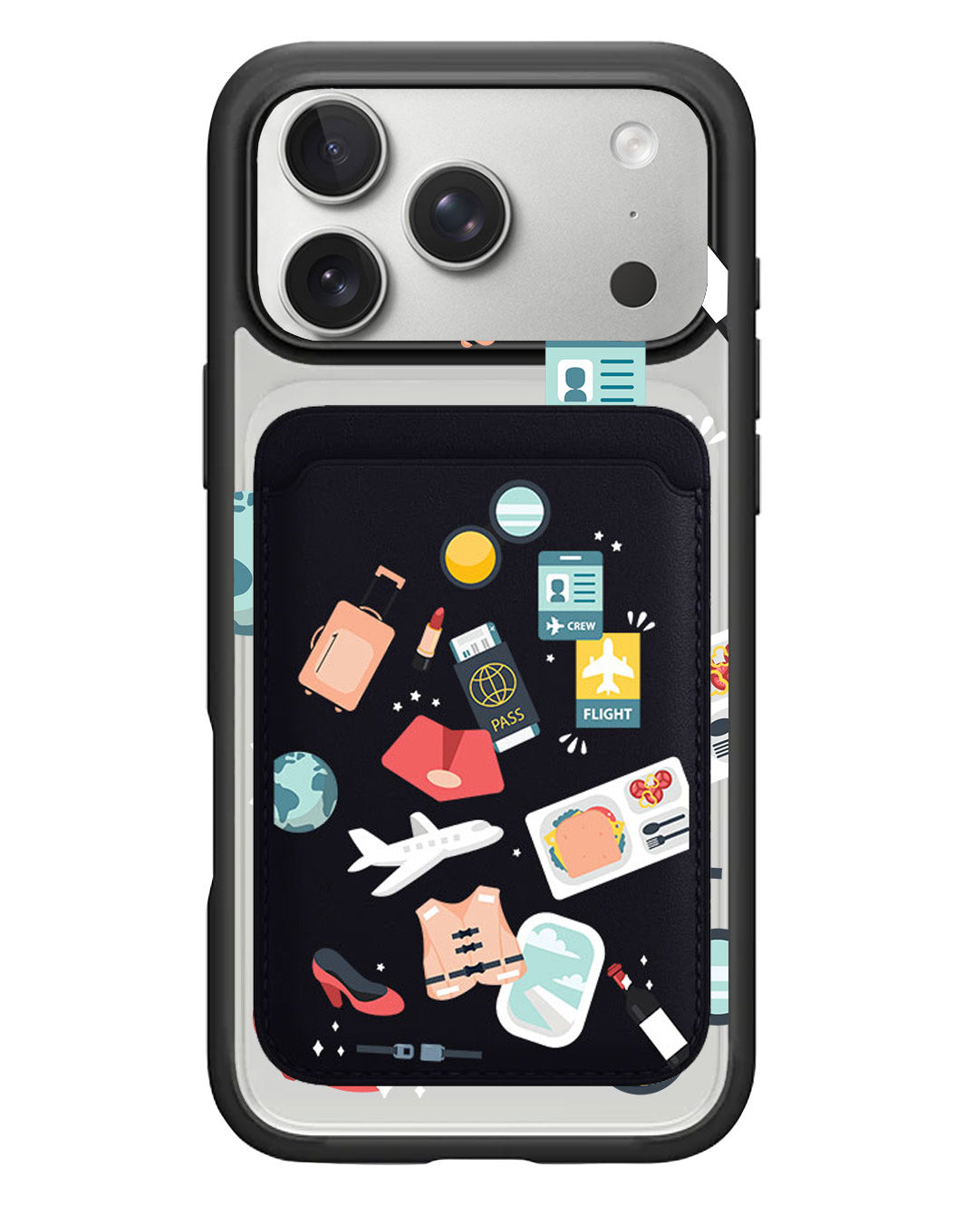 iPhone Magnetic Wallet Case - Stewardess