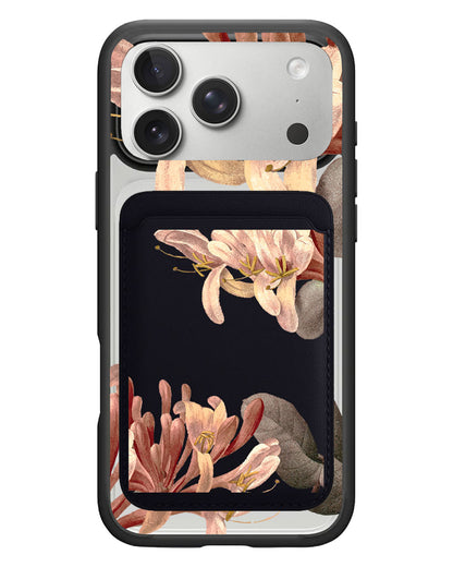 iPhone Magnetic Wallet Case - June Honey Suckle
