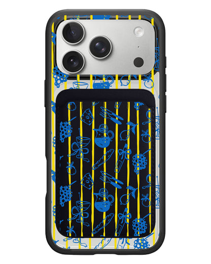 iPhone Magnetic Wallet Case - Italian Summer