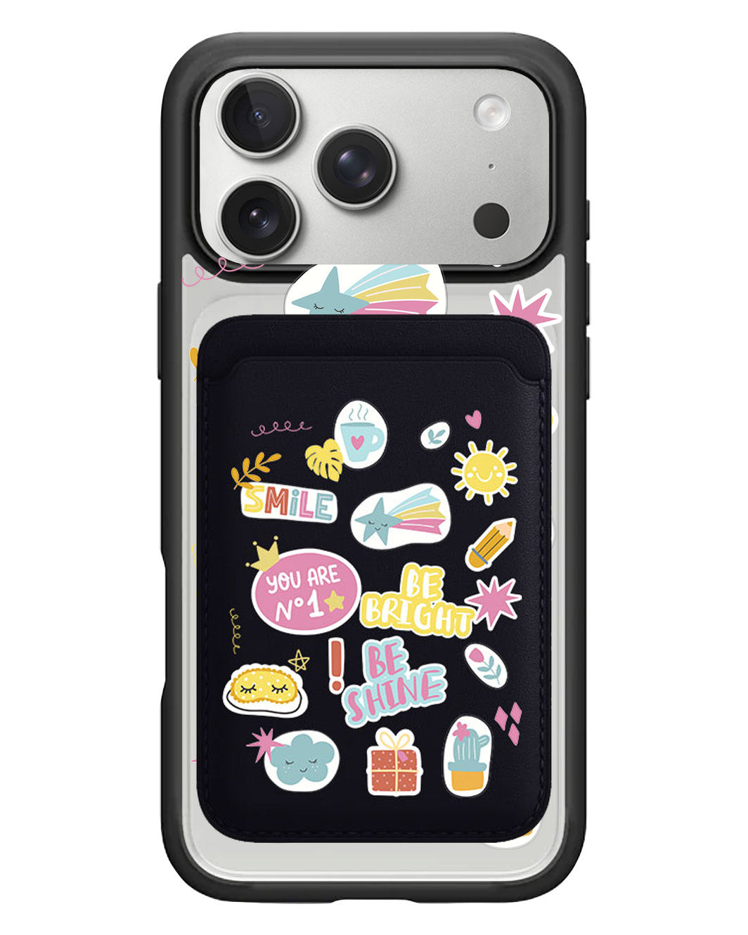 iPhone Magnetic Wallet Case - Self Love Sticker Pack 3.0