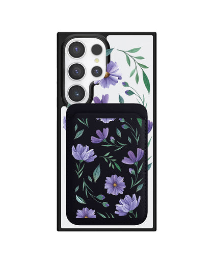 Android Magnetic Wallet Case - February Violet