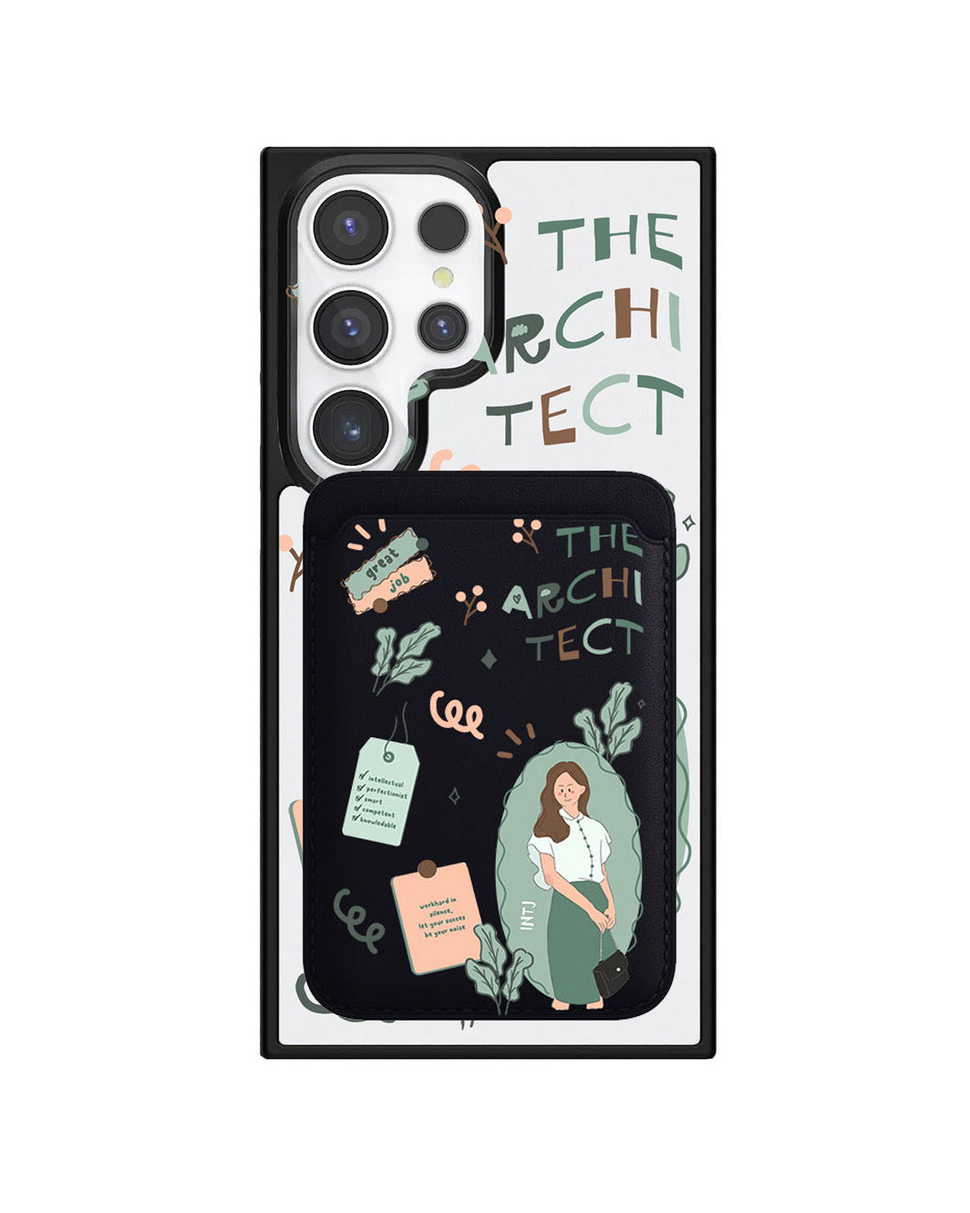 Android Magnetic Wallet Case - INTJ