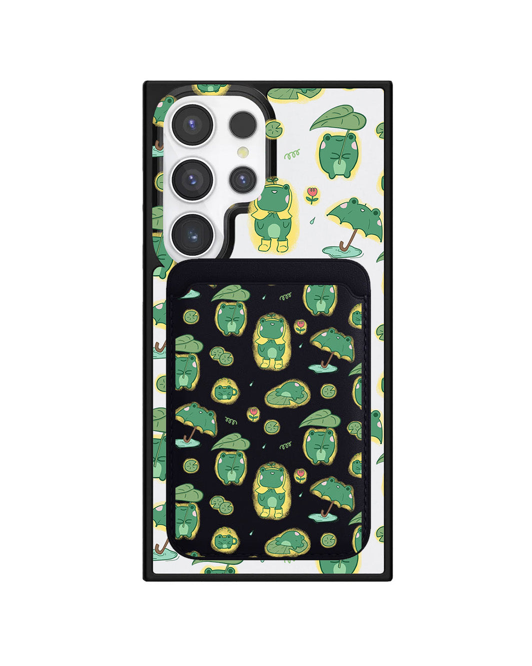 Android Magnetic Wallet Case - Happy Rain