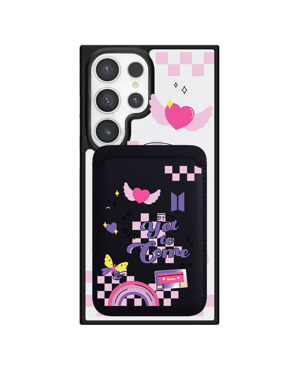Android Magnetic Wallet Case - BTS Yet To Come