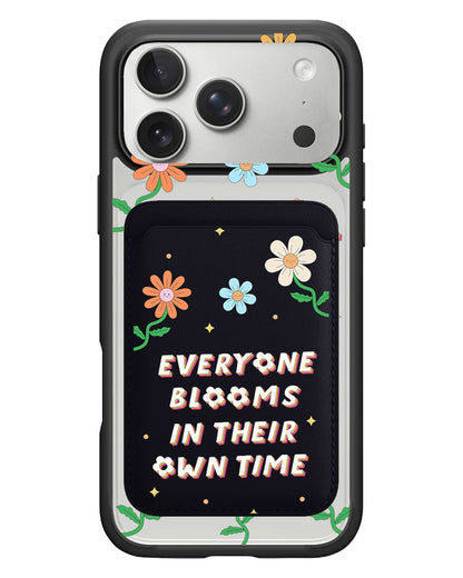 iPhone Magnetic Wallet Case - Blooms