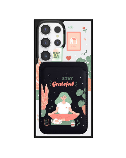 Android Magnetic Wallet Case - Grateful