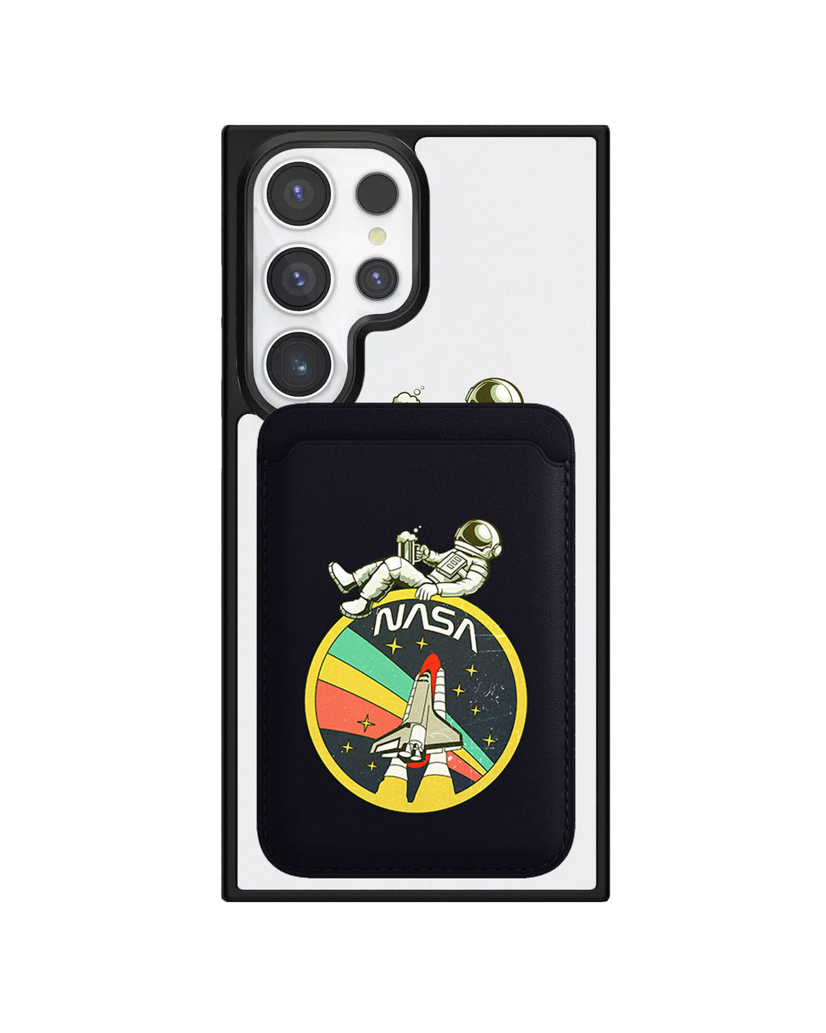 Android Magnetic Wallet Case - Nasa