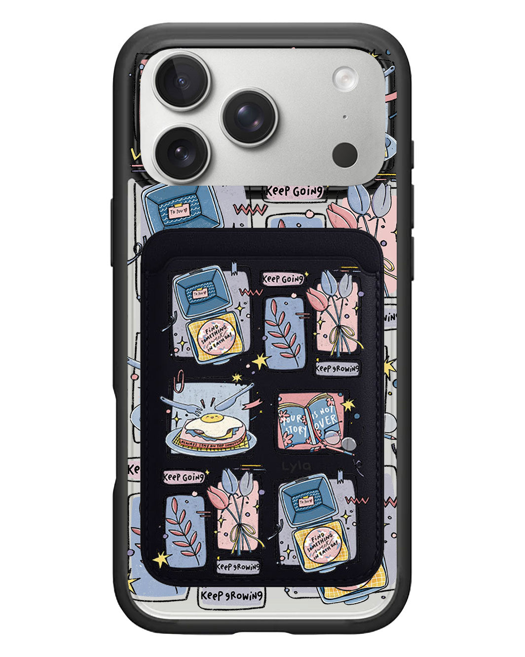 iPhone Magnetic Wallet Case - Grow (Sunnysidearteu)