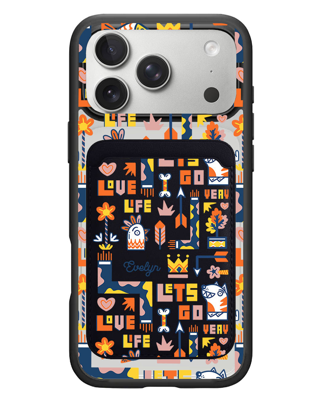 iPhone Magnetic Wallet Case - Life in Colour