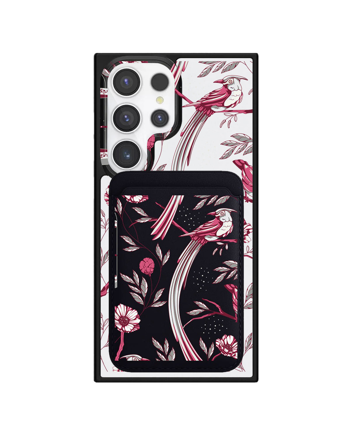 Android Magnetic Wallet Case - Lovebird 6.0