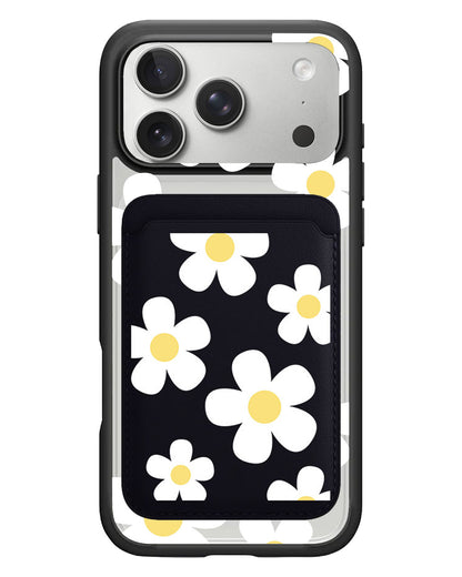 iPhone Magnetic Wallet Case - Daisy 2.0