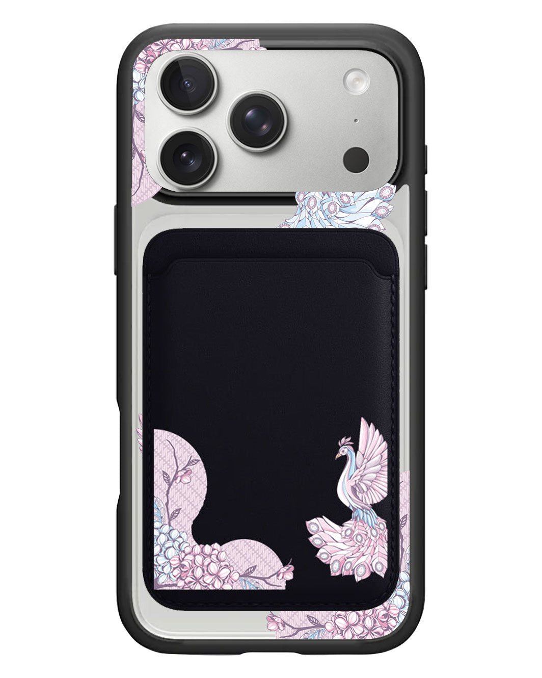 iPhone Magnetic Wallet Case - Peacock 1.0