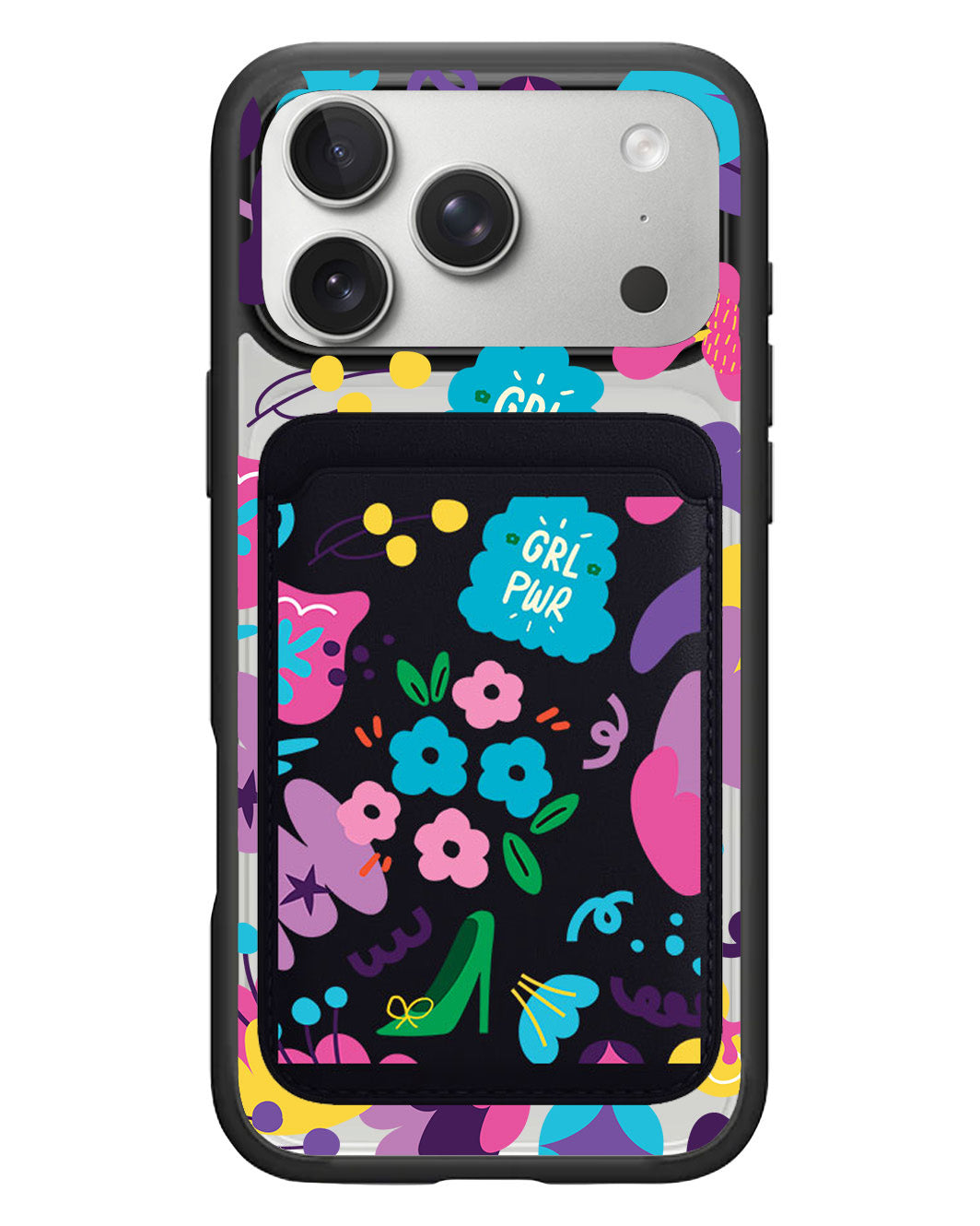iPhone Magnetic Wallet Case - Girl Power 1.0