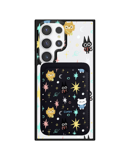Android Magnetic Wallet Case - Backpack Traveller