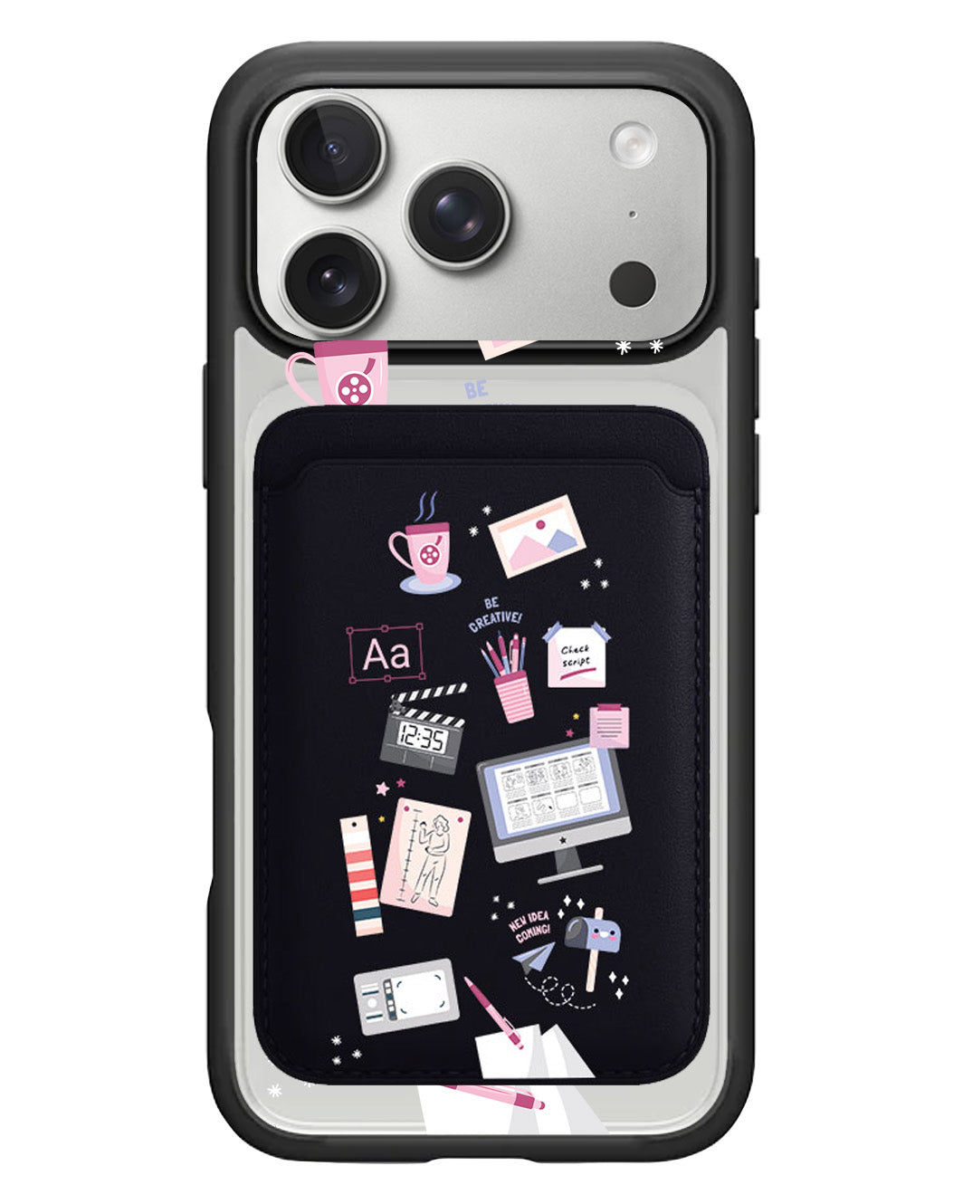 iPhone Magnetic Wallet Case - Designer