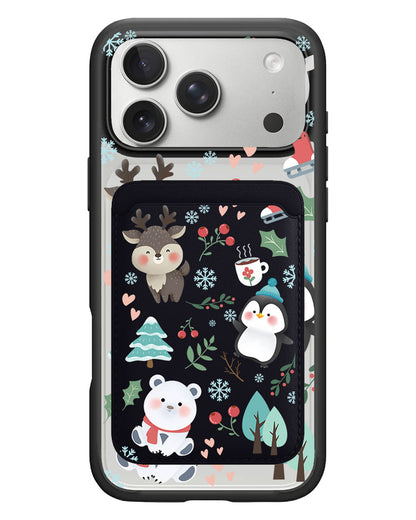 iPhone Magnetic Wallet Case - Winter