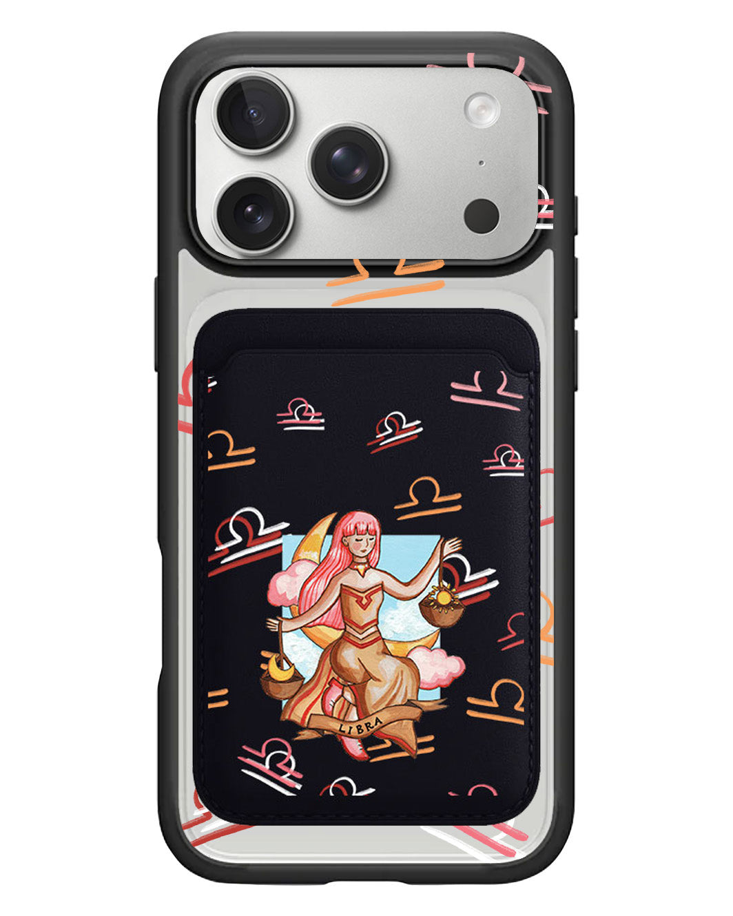 iPhone Magnetic Wallet Case - Libra