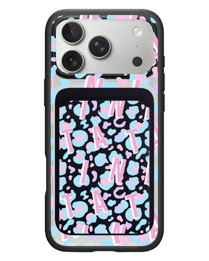 iPhone Magnetic Wallet Case - Leopard Monogram 6.0