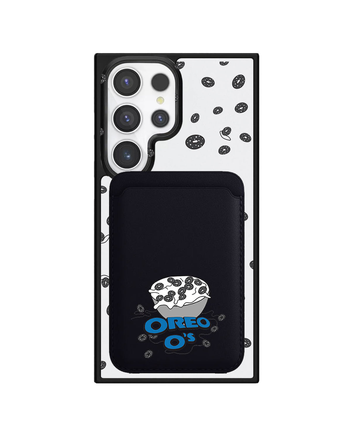 Android Magnetic Wallet Case - Oreo