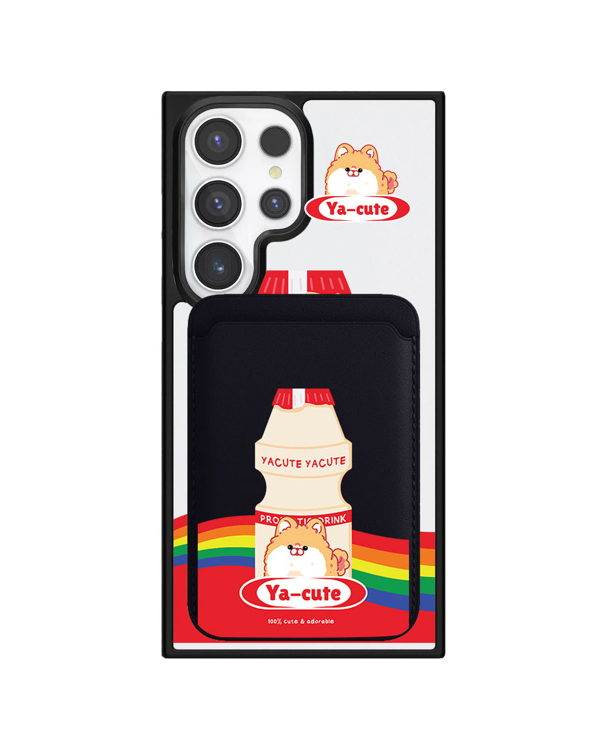 Android Magnetic Wallet Case - Yacute Dog
