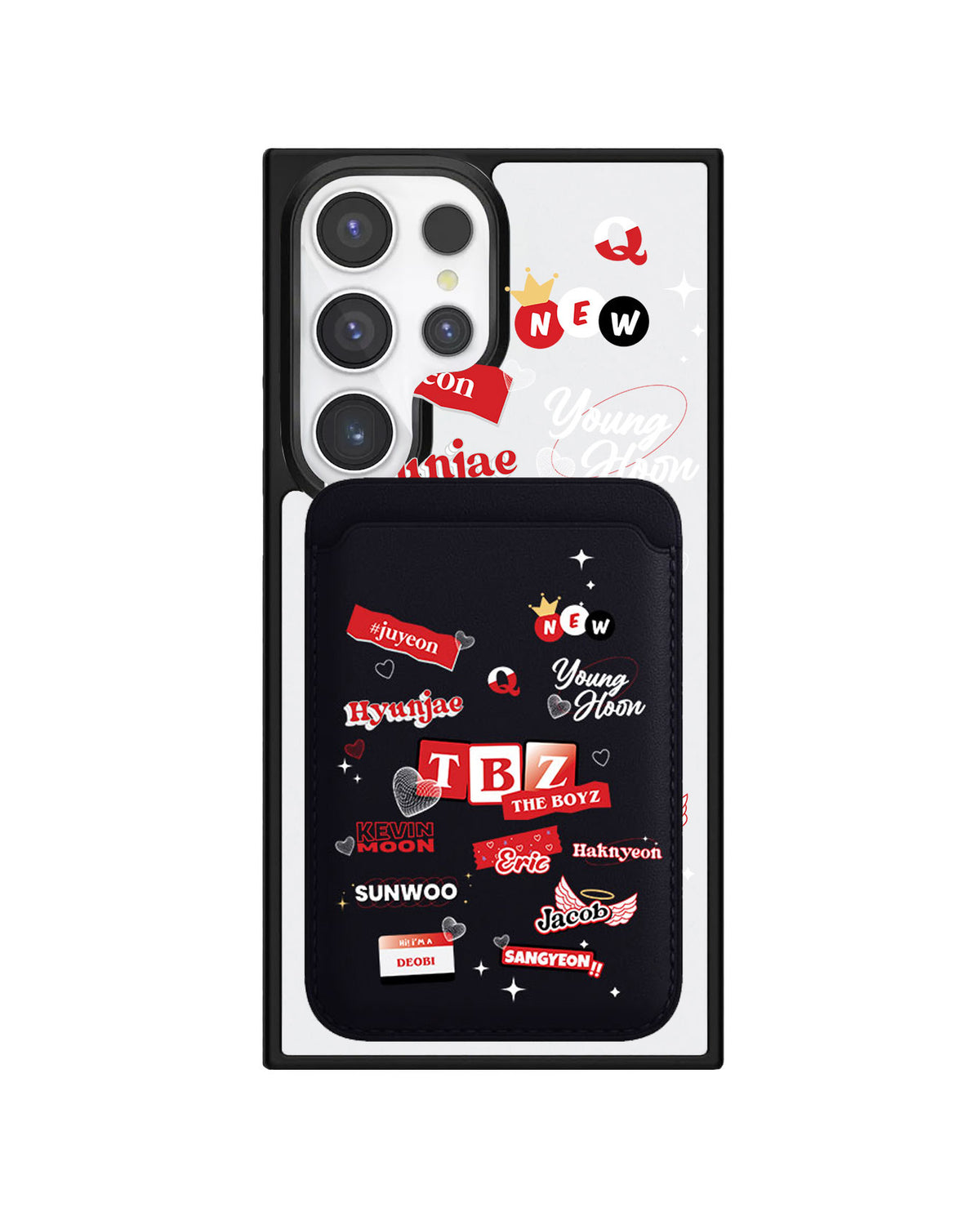 Android Magnetic Wallet Case - The Boyz Members