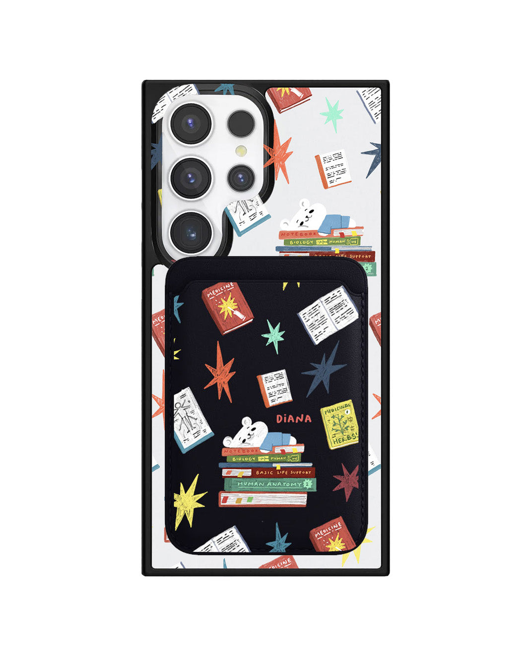 Android Magnetic Wallet Case - Let Me Sleep