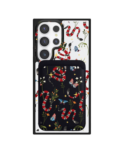 Android Magnetic Wallet Case - Serpente