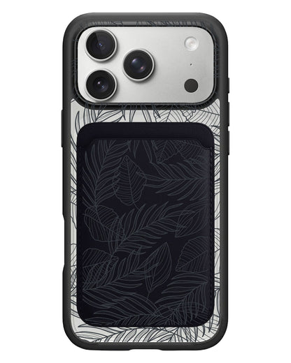 iPhone Magnetic Wallet Case - Sketchy Tropical 2.0