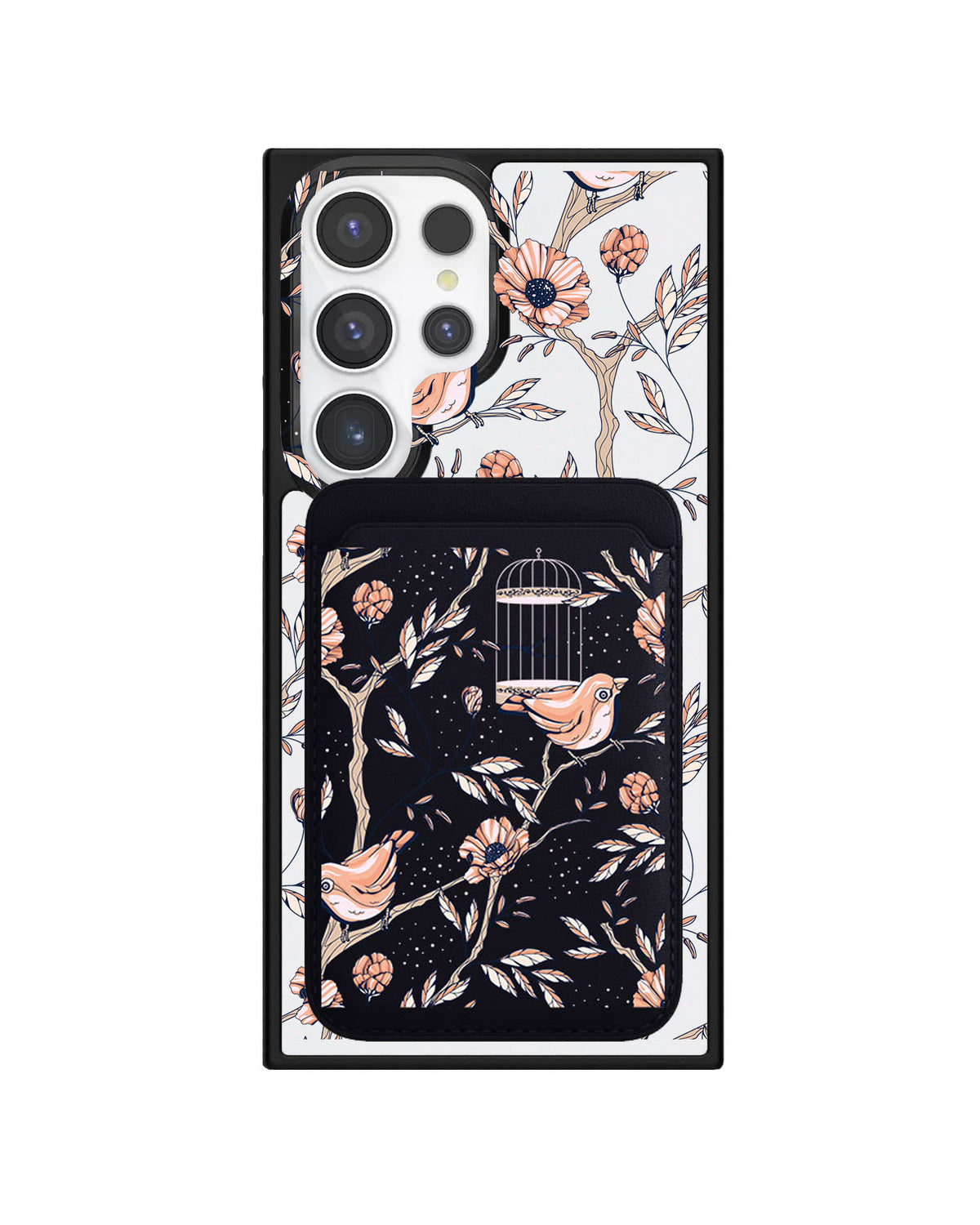 Android Magnetic Wallet Case - Lovebird 13.0