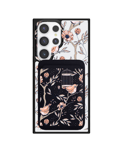 Android Magnetic Wallet Case - Lovebird 13.0
