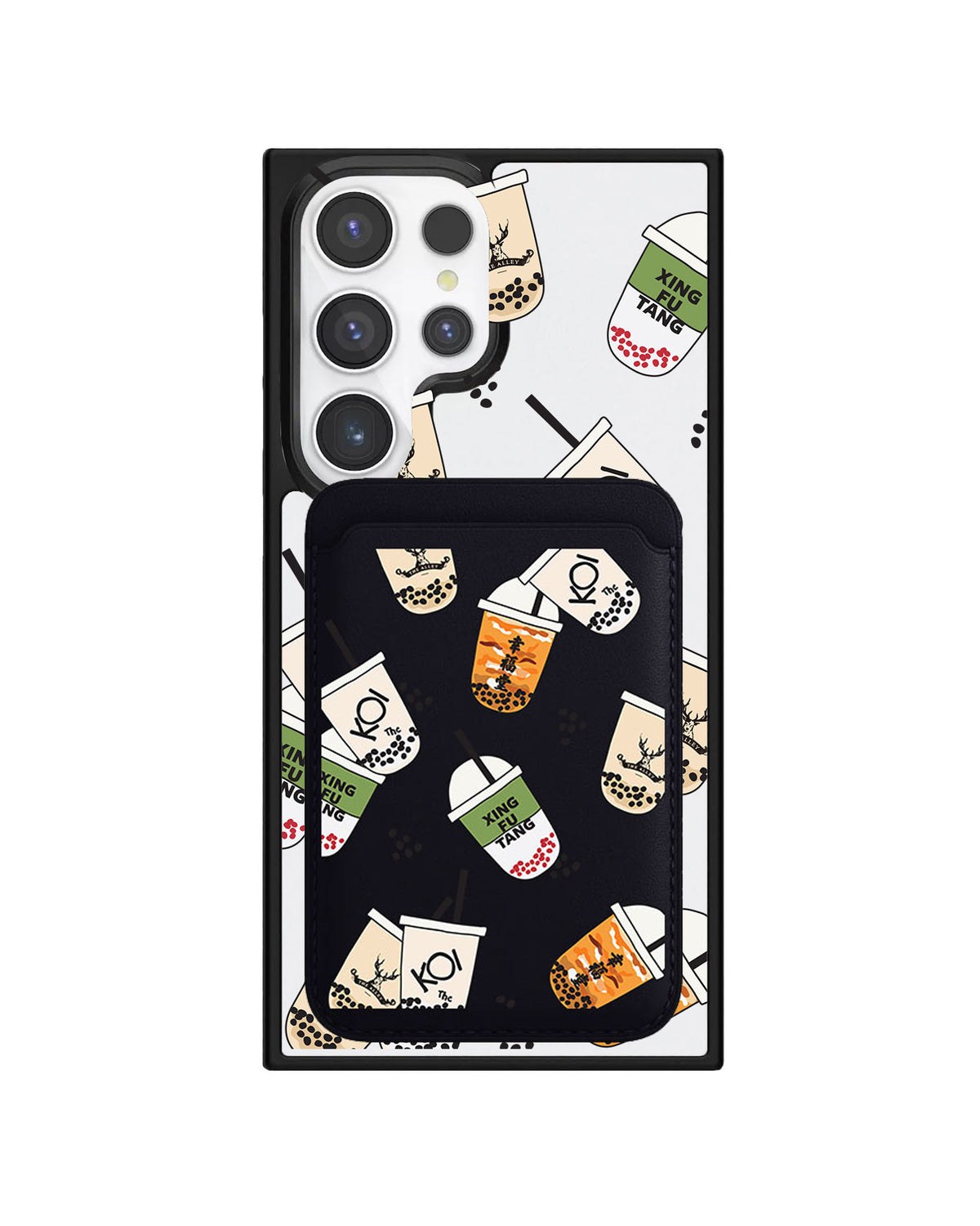 Android Magnetic Wallet Case - Boba 1