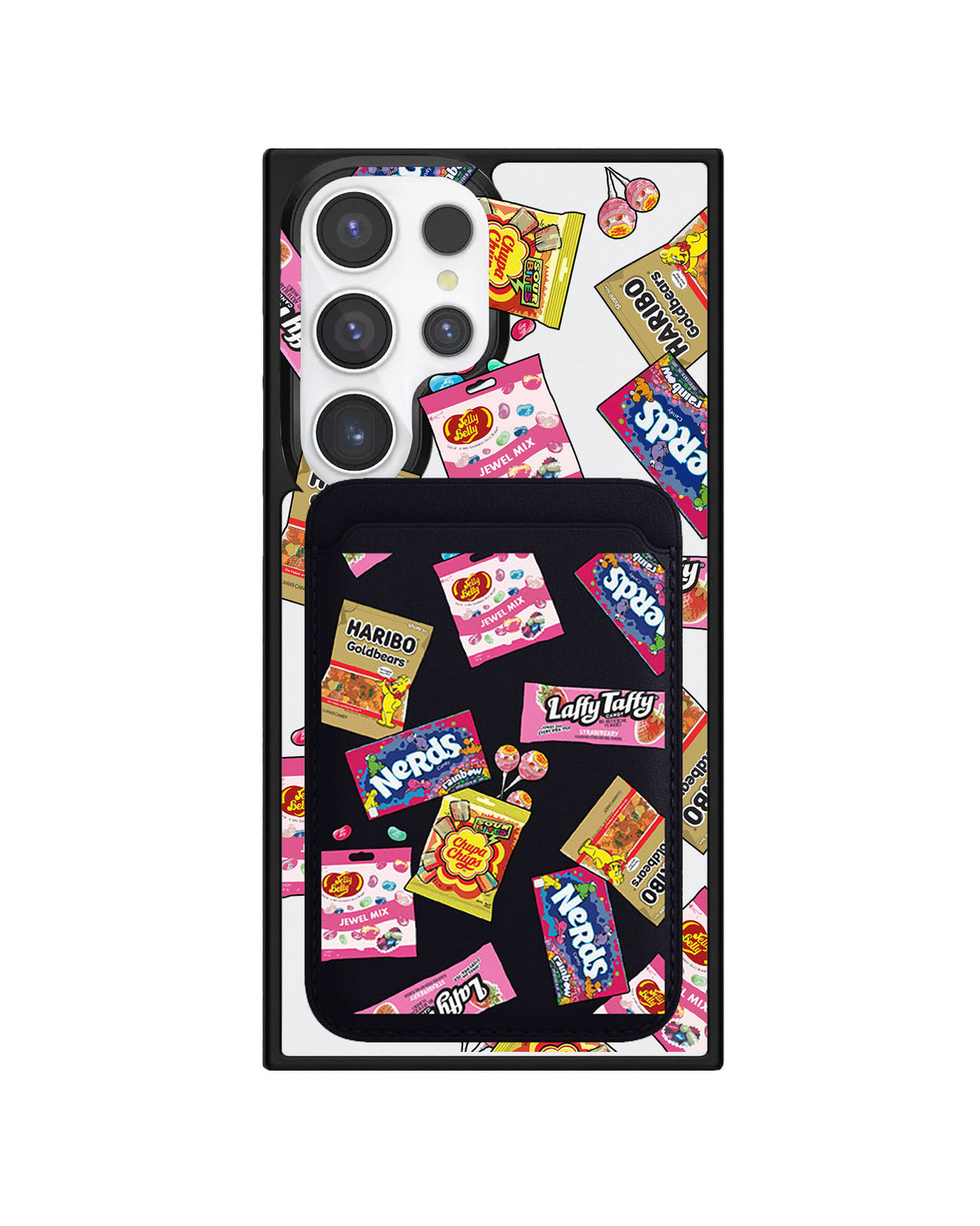 Android Magnetic Wallet Case - Sweets And Gummies