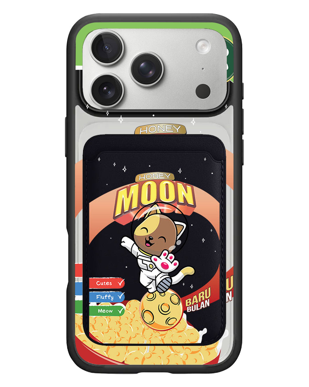 iPhone Magnetic Wallet Case - Honey Moon