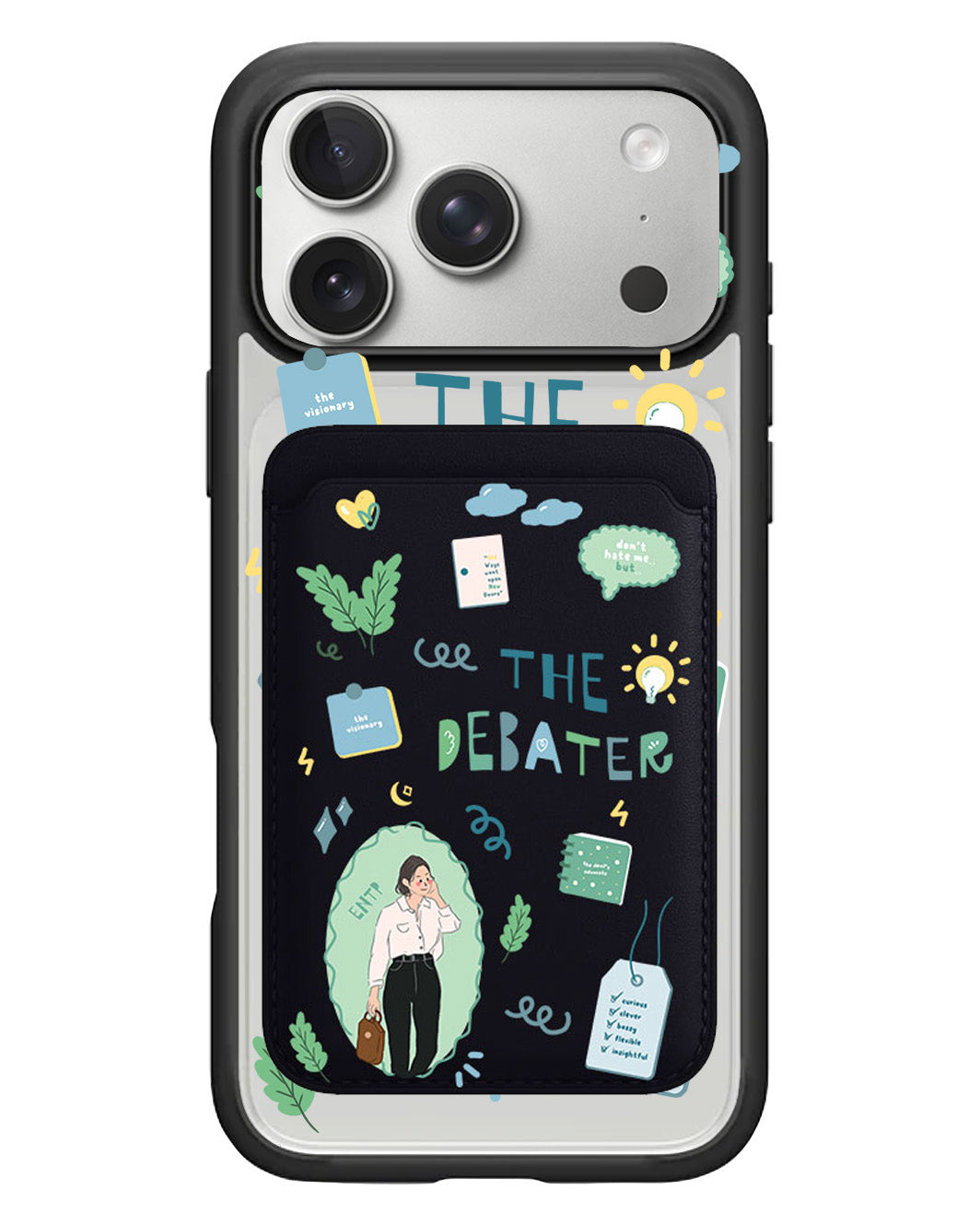 iPhone Magnetic Wallet Case - ENTP