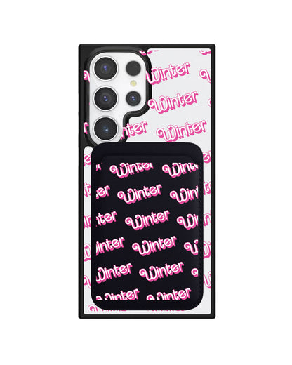 Android Magnetic Wallet Case - Barbie Monogram
