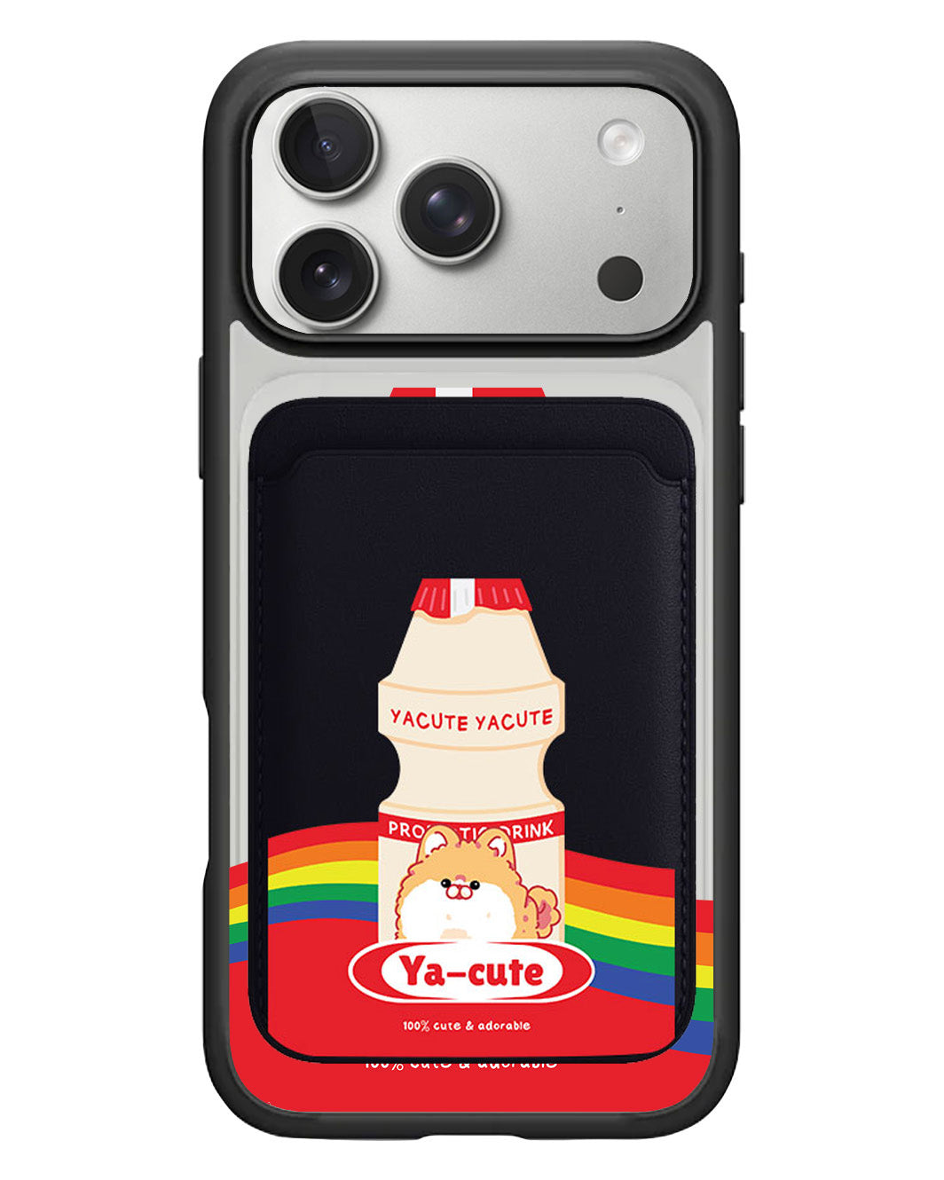 iPhone Magnetic Wallet Case - Yacute Dog