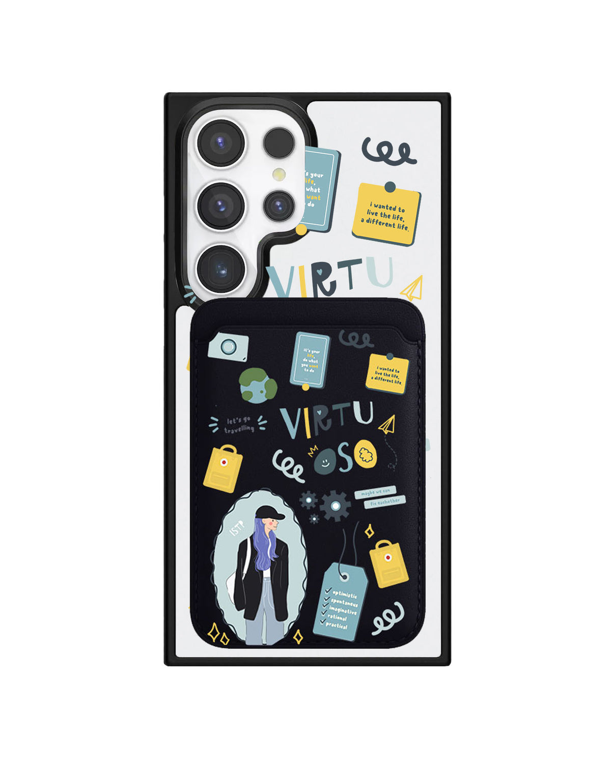 Android Magnetic Wallet Case - Istp