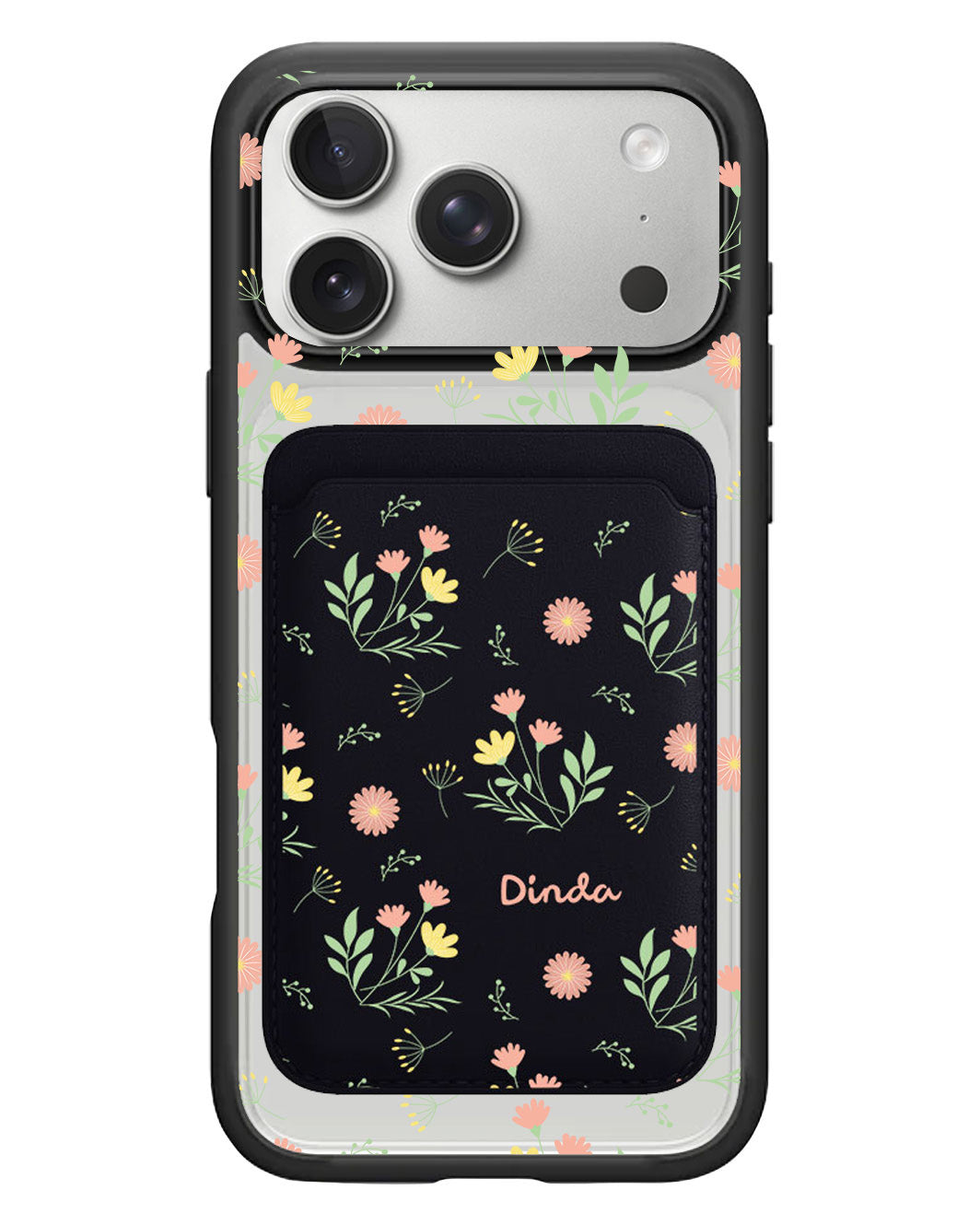 iPhone Magnetic Wallet Case - Dandelion