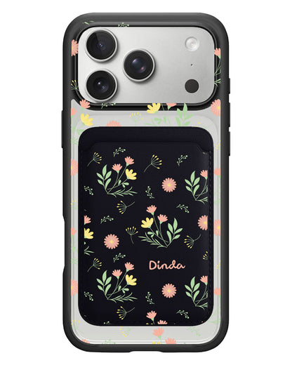 iPhone Magnetic Wallet Case - Dandelion