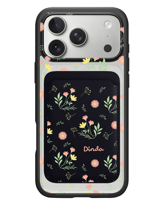 iPhone Magnetic Wallet Case - Dandelion