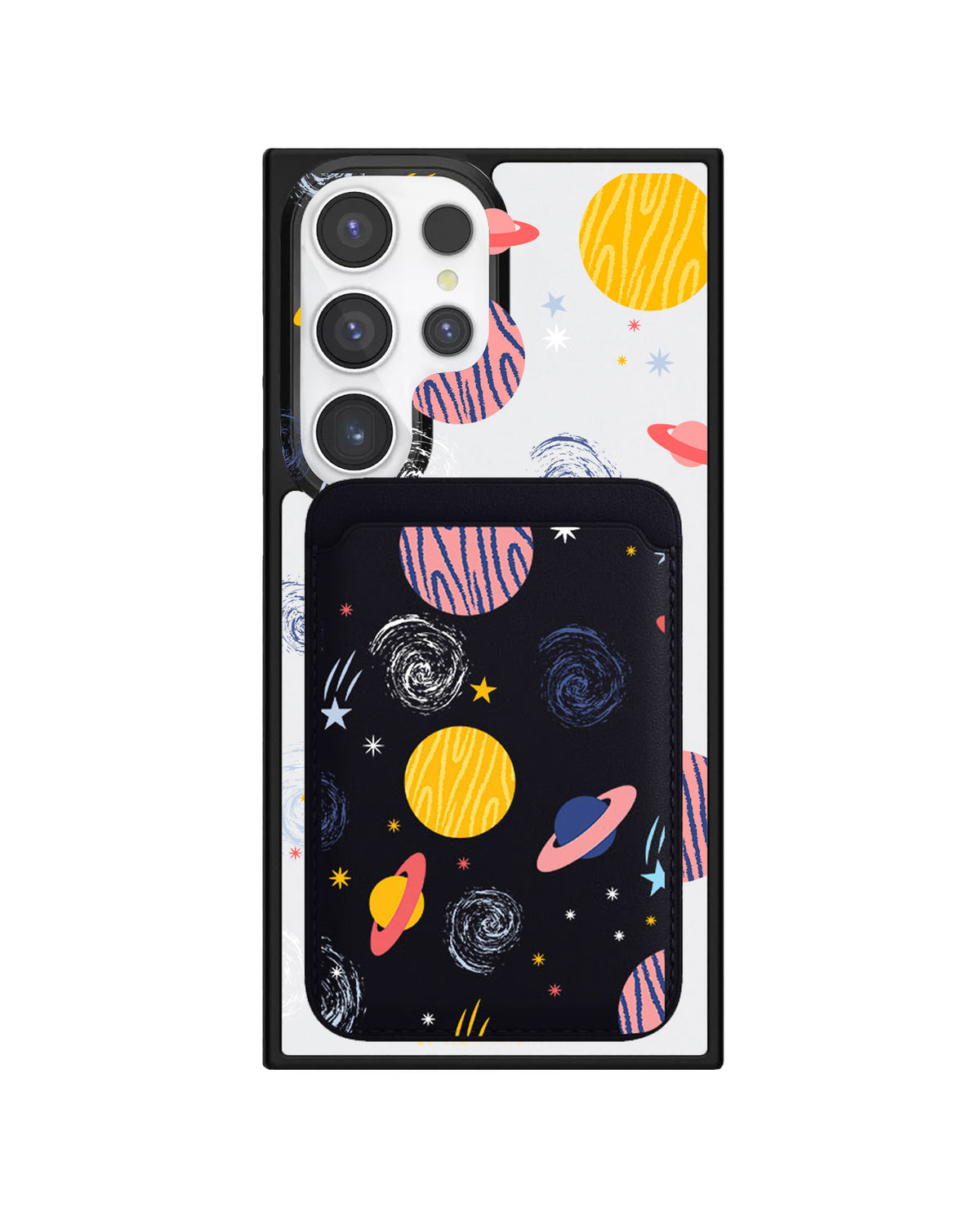 Android Magnetic Wallet Case - Planetarium 2.0