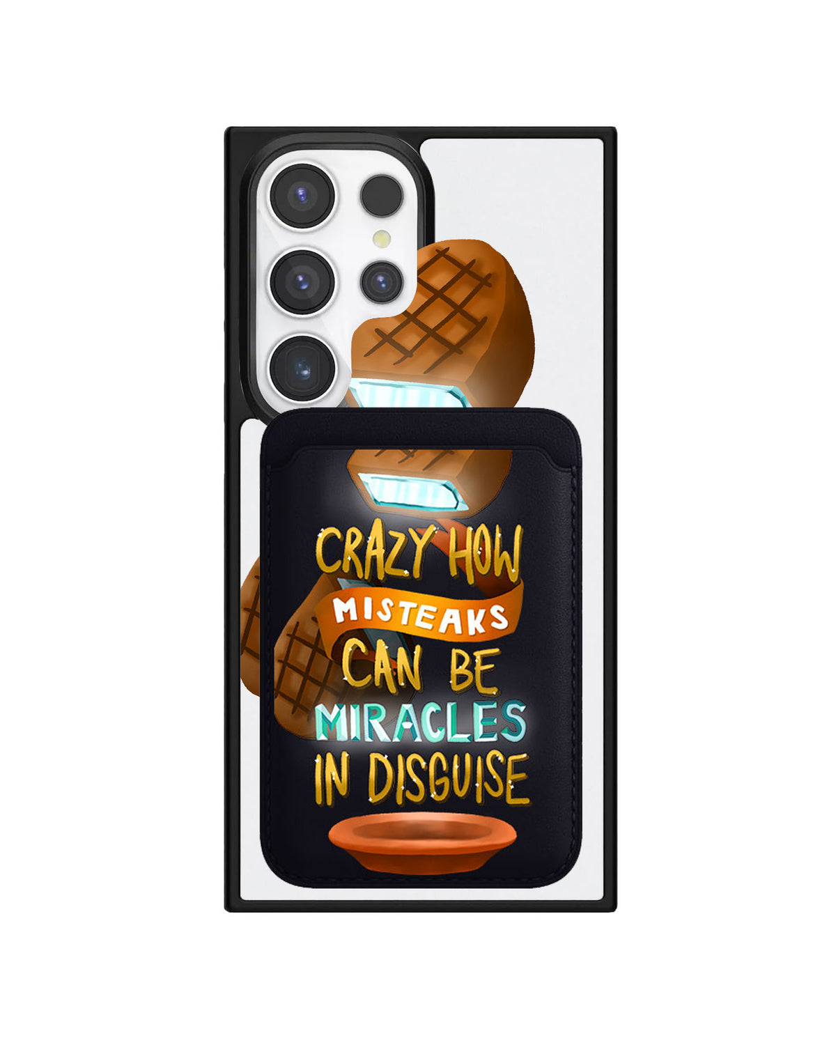 Android Magnetic Wallet Case - From Misteaks To Miracles