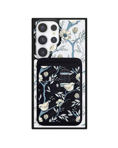 Android Magnetic Wallet Case - Lovebird 9.0